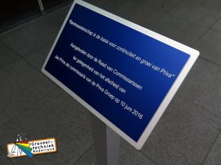 Plaquette laten maken, afmeting 280x180mm